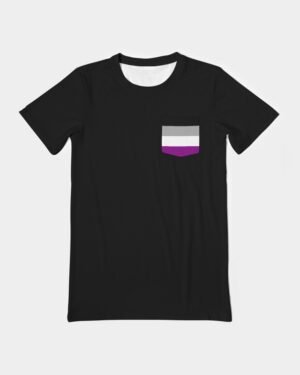 Asexual Pride Flag Pocket Tee