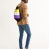 Non Binary Pride Flag Canvas Draw String Bag