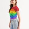 LGBTQ+ Flag Women’s Tee