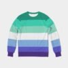 MLM Gay Flag Men’s Classic French Terry Crewneck Pullover