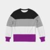 Asexual Flag Men’s Classic French Terry Crewneck Pullover