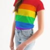 LGBTQ+ Flag Women’s Tee