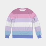 Bigender Flag Men’s Classic French Terry Crewneck Pullover