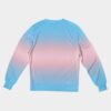 Transgender Ombré Men’s Classic French Terry Crewneck Pullover