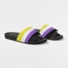 Non Binary Flag Women’s Shoe Size Slide Sandals