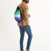 MLM Gay Pride Flag Canvas Draw String Bag