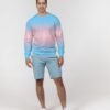 Transgender Ombré Men’s Classic French Terry Crewneck Pullover