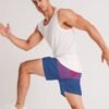 Bisexual Flag Men’s Jogger Shorts