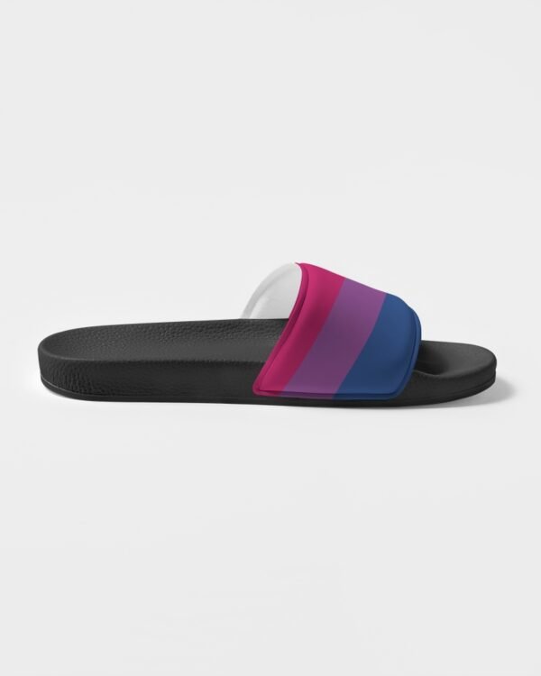 Bisexual Flag Men’s Slide Sandals