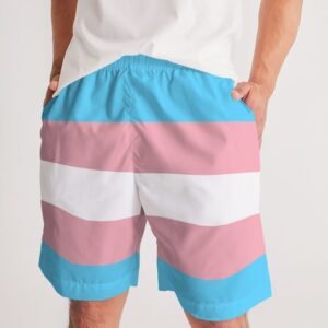 Transgender Flag Men’s Jogger Shorts