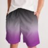 Asexual Ombré Men’s Jogger Shorts