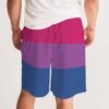 Bisexual Flag Men’s Jogger Shorts