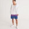 Bisexual Flag Men’s Jogger Shorts