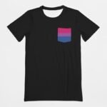 Bisexual Pride Flag Pocket Tee