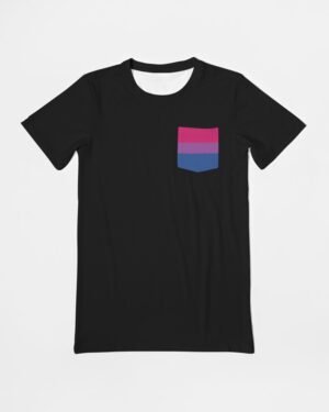 Bisexual Pride Flag Pocket Tee