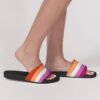 Lesbian Flag Women’s Slide Sandals