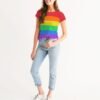 LGBTQ+ Flag Women’s Tee