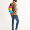 Pansexual Pride Flag Canvas Draw String Bag