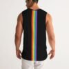 LGBTQ+ Rainbow – Black – Men’s Sport Tank