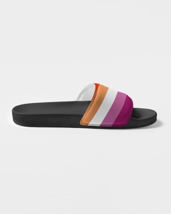 Lesbian Flag Women’s Slide Sandals