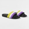 Non Binary Flag Men’s Shoe Size Slide Sandals