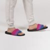 Bisexual Flag Men’s Slide Sandals