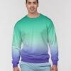 MLM Gay Ombré Men’s Classic French Terry Crewneck Pullover