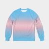 Transgender Ombré Men’s Classic French Terry Crewneck Pullover