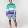 MLM Gay Flag Men’s Classic French Terry Crewneck Pullover