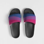 Bisexual Flag Men’s Slide Sandals